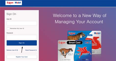 mobil smart card login|exxonmobil account online login.